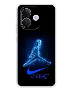 Чохол для Xiaomi Redmi Note 17 Pro з картинкою «Jordan Neon Blue»