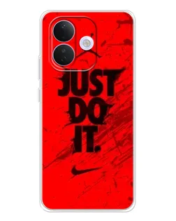 Чохол для Xiaomi Redmi Note 17 Pro з картинкою «Nike Just Do It»