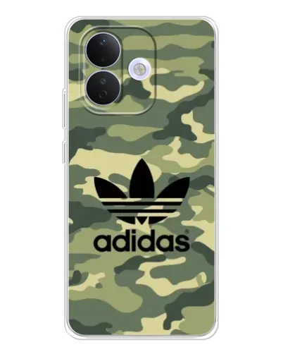 Чохол для Xiaomi Redmi Note 17 Pro з картинкою «Мілітарі стиль Adidas»