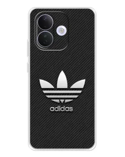 Чохол для Xiaomi Redmi Note 17 Pro з картинкою «Adidas Карбонова текстура»