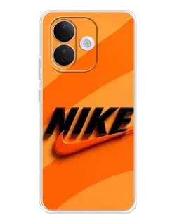 Чохол для Xiaomi Redmi Note 17 Pro з картинкою «Помаранчевий драйв Nike»