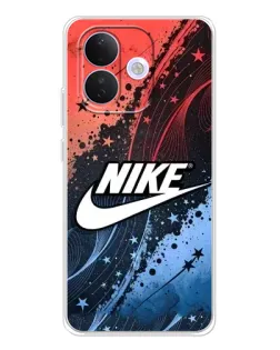 Чохол для Xiaomi Redmi Note 17 Pro з картинкою «Градієнтний принт Найк»