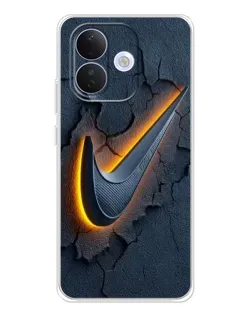 Чохол для Xiaomi Redmi Note 17 Pro з картинкою «Об'ємний логотип Найк»