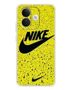 Чохол для Xiaomi Redmi Note 17 Pro з картинкою «Жовтий текстурний Nike»