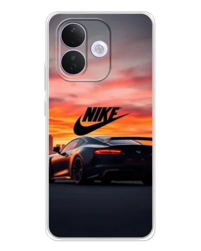 Чехол для Xiaomi Redmi Note 17 Pro с картинкой «Nike и суперкар»