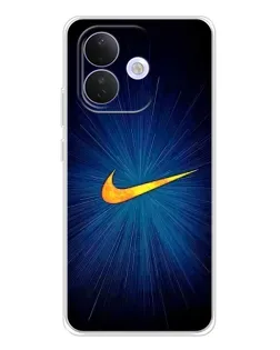 Чохол для Xiaomi Redmi Note 17 Pro з картинкою «Синій пульс Nike»