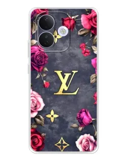 Чохол для Xiaomi Redmi Note 17 Pro з картинкою «Квітковий Louis Vuitton»