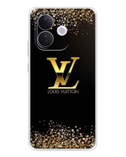 Чохол для Xiaomi Redmi Note 17 Pro з картинкою «LV — золоті іскри»