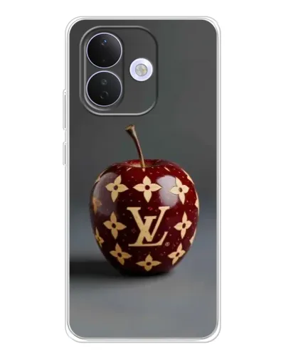Чехол для Xiaomi Redmi Note 17 Pro с картинкой «Красное яблоко LV»