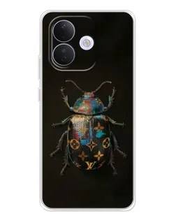 Чохол для Xiaomi Redmi Note 17 Pro з картинкою «LV — мармуровий принт»