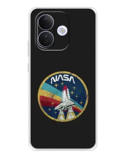Чехол для Xiaomi Redmi Note 17 Pro с картинкой «NASA — эмблема миссии»