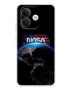 Чохол для Xiaomi Redmi Note 17 Pro з картинкою «Земля з космосу NASA»