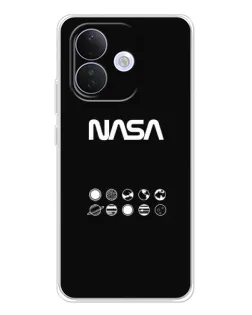 Чохол для Xiaomi Redmi Note 17 Pro з картинкою «NASA — технічний принт»