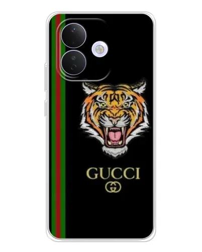 Чехол для Xiaomi Redmi Note 17 Pro с картинкой «Тигр Gucci»