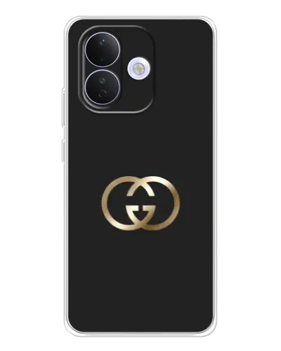 Чехол для Xiaomi Redmi Note 17 Pro с картинкой «Минимализм Gucci»