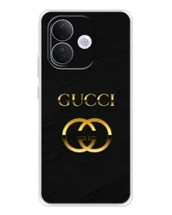 Чехол для Xiaomi Redmi Note 17 Pro с картинкой «Золотой логотип Gucci» Чехол для Xiaomi Redmi Note 17 Pro с картинкой «Золотой логотип Gucci»