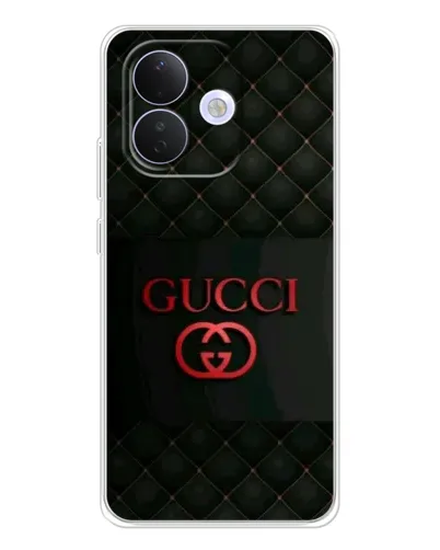 Чехол для Xiaomi Redmi Note 17 Pro с картинкой «Gucci — стеганый черный»
