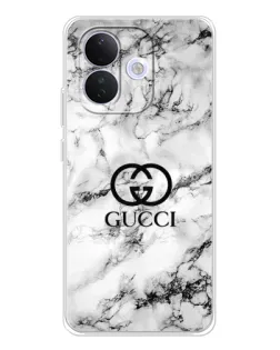 Чехол для Xiaomi Redmi Note 17 Pro с картинкой «Gucci — мраморный шик» Чехол для Xiaomi Redmi Note 17 Pro с картинкой «Gucci — мраморный шик»