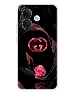 Чехол для Xiaomi Redmi Note 17 Pro с картинкой «Gucci — неоновая роза» Чехол для Xiaomi Redmi Note 17 Pro с картинкой «Gucci — неоновая роза»