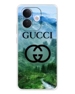 Чехол для Xiaomi Redmi Note 17 Pro с картинкой «Gucci — горный пейзаж» Чехол для Xiaomi Redmi Note 17 Pro с картинкой «Gucci — горный пейзаж»