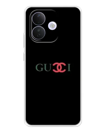Чехол для Xiaomi Redmi Note 17 Pro с картинкой «Gucci — красный градиент»