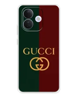 Чехол для Xiaomi Redmi Note 17 Pro с картинкой «Gucci — темно-зеленый градиент» Чехол для Xiaomi Redmi Note 17 Pro с картинкой «Gucci — темно-зеленый градиент»