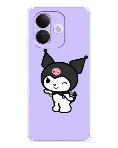Чехол для Xiaomi Redmi Note 17 Pro с картинкой «Классическая Kuromi»