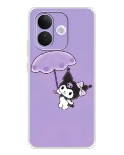 Чохол для Xiaomi Redmi Note 17 Pro з картинкою «Kuromi з парасолькою»