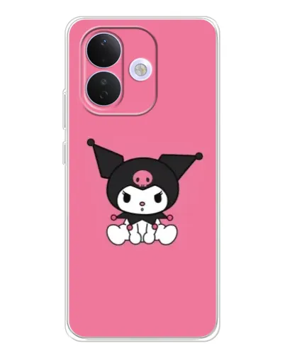 Чехол для Xiaomi Redmi Note 17 Pro с картинкой «Хмурая Kuromi»