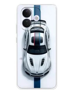 Чохол для Xiaomi Redmi Note 17 Pro з картинкою «Вид зверху — BMW M»