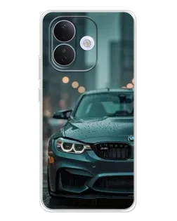 Чохол для Xiaomi Redmi Note 17 Pro з картинкою «BMW у вогнях міста»