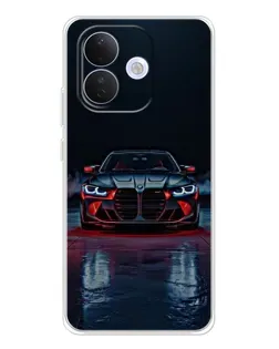 Чохол для Xiaomi Redmi Note 17 Pro з картинкою «BMW на мокрій дорозі»