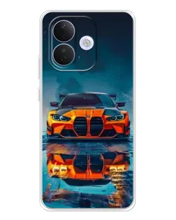 Чохол для Xiaomi Redmi Note 17 Pro з картинкою «BMW — золота емблема»