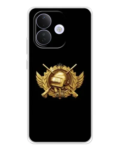 Чохол для Xiaomi Redmi Note 17 Pro з картинкою «PUBG — помаранчевий градієнт»