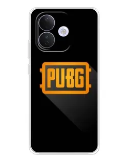 Чохол для Xiaomi Redmi Note 17 Pro з картинкою «PUBG — рамка лого»