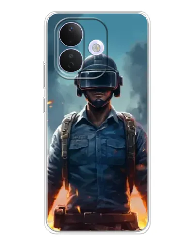 Чохол для Xiaomi Redmi Note 17 Pro з картинкою «PUBG — реалістичний герой»