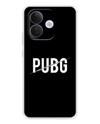 Чохол для Xiaomi Redmi Note 17 Pro з картинкою «PUBG — білий логотип»