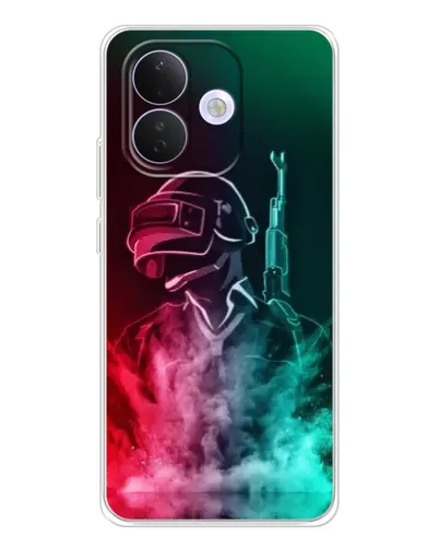 Чохол для Xiaomi Redmi Note 17 Pro з картинкою «PUBG — вогняний воїн»