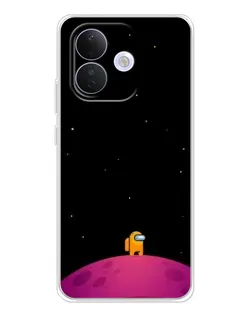 Чохол для Xiaomi Redmi Note 17 Pro з картинкою «Самотній герой на планеті»