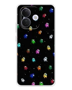 Чохол для Xiaomi Redmi Note 17 Pro з картинкою «Екіпаж Among Us»