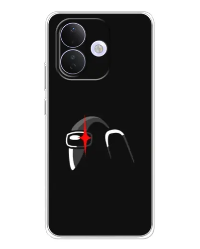 Чехол для Xiaomi Redmi Note 17 Pro с картинкой «Among Us шлем»