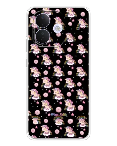Чехол для Xiaomi Redmi Note 17 Pro с картинкой «Magic Unicorn паттерн»