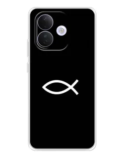 Чохол для Xiaomi Redmi Note 17 Pro з картинкою «Символ риби Jesus»