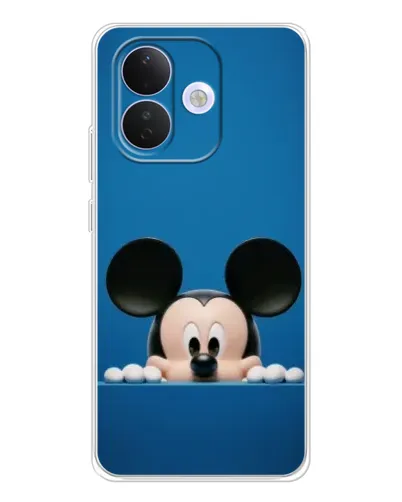 Чехол для Xiaomi Redmi Note 17 Pro с картинкой «Микки выглядывает»