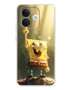 Чохол для Xiaomi Redmi Note 17 Pro з картинкою «Сяючий Спанч Боб»