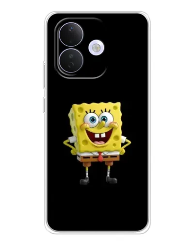 Чехол для Xiaomi Redmi Note 17 Pro с картинкой «Классический Губка Боб»