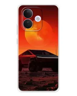 Чехол для Xiaomi Redmi Note 17 Pro с картинкой «Cybertruck на Марсе» Чехол для Xiaomi Redmi Note 17 Pro с картинкой «Cybertruck на Марсе»