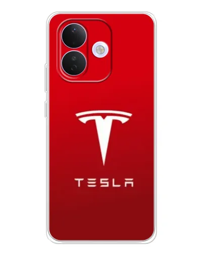 Чехол для Xiaomi Redmi Note 17 Pro с картинкой «Tesla Red Classic»