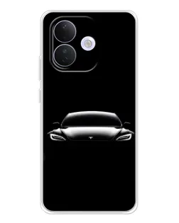 Чехол для Xiaomi Redmi Note 17 Pro с картинкой «Фары Tesla Night» Чехол для Xiaomi Redmi Note 17 Pro с картинкой «Фары Tesla Night»