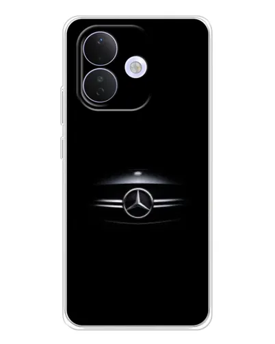 Чехол для Xiaomi Redmi Note 17 Pro с картинкой «Mercedes — абстрактные линии»